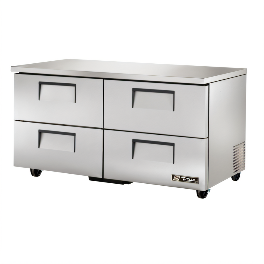 Product image #1 for True 60 3/8-Inch 2-Section 4-Drawer Undercounter Refrigerator