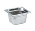 Thumbnail image #1 for Vollrath Super Pan 3 1/6 GN Solid Hotel Pan, 4 Inch Deep, 22 Gauge 300 Series Stainless Steel
