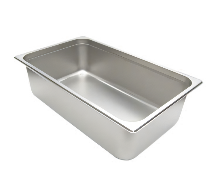 Product image #1 for NestWell Full-Size Solid Stainless Steel Steam Table Pan, 6-Inch Deep, 24 Gauge