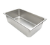 Thumbnail image #1 for NestWell Full-Size Solid Stainless Steel Steam Table Pan, 6-Inch Deep, 24 Gauge