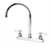 Thumbnail image #1 for Krowne Royal Series Deck-Mount Manual Faucet with 8