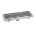 Thumbnail image #1 for Advance Tabco 48-Inch x 12-Inch x 2-Inch Deep Floor Water Receptacle with Subway-Style Stainless Steel Grating