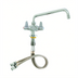 Thumbnail image #1 for T&S Brass equip Deck Mount Single Hole Mixing Faucet with 14-Inch Swing Nozzle