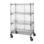Thumbnail image #1 for Metro Super Erecta EP37C Chrome Enclosure Panel, 12-3/8"W x 70-1/2"H, 3" x 3" Grid Openings