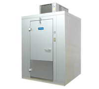 Arctic Industries Indoor Walk-In Cooler with Floor, 6' x 8', 35°F Holding, Top-Mounted Self-Contained Refrigeration