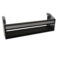 Glastender 24-Inch Clip-On Single Speed Rail with Lift-Off Liquor ID Cover