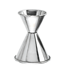 Thumbnail image #1 for American Metalcraft J266 Jigger, 1-1/2 x 2 oz, Stainless Steel, Rolled Edge, Satin Finish Case of 72