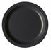Thumbnail image #2 for Cambro Camwear® 7-1/4 Inch Round Narrow Rim Polycarbonate Plate, Black