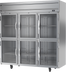 Thumbnail image #1 for Beverage-Air Horizon Series Three-Section Reach-In Display Freezer with Half Glass Doors, 69.1 Cu. Ft.