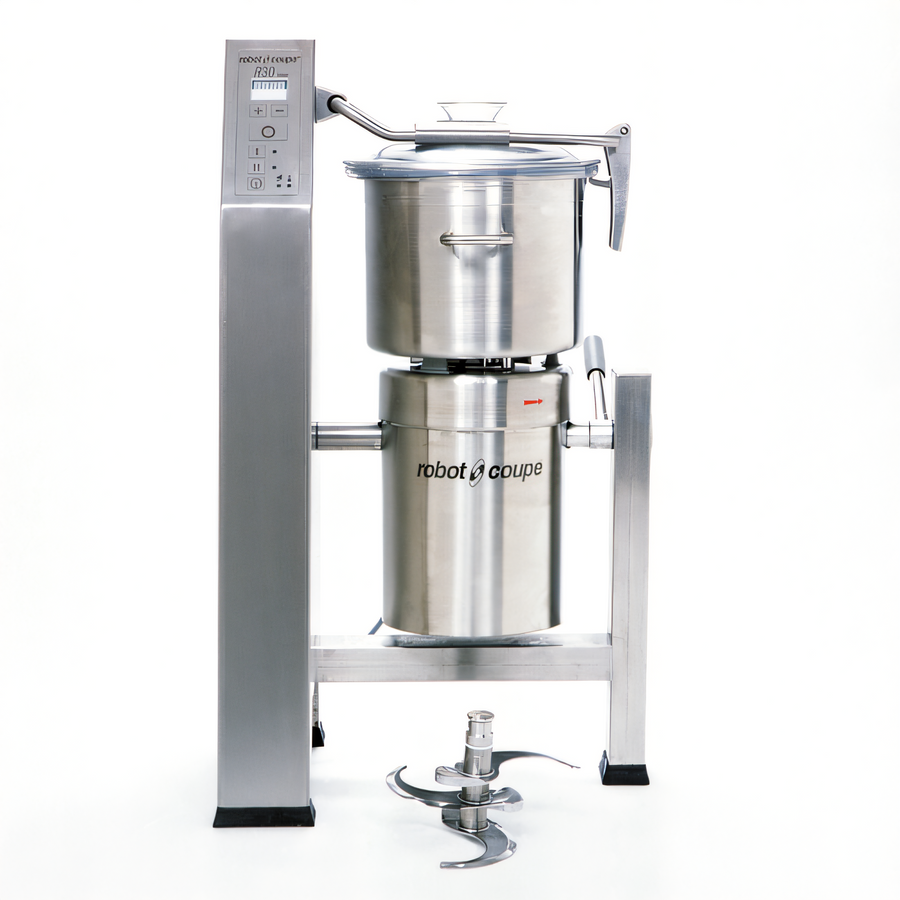 Product image #1 for Robot Coupe R30T Vertical Floor Model Cutter Mixer with 28 Liter Tilting Bowl