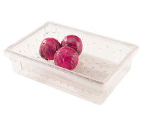 Full-Sheet Clear Polycarbonate Colander Insert for 18 x 26 Food Storage Boxes