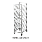 Thumbnail image #1 for Channel Manufacturing 415S Stainless Steel Side-Load Bun Pan Rack, 27-Pan Capacity, 5-Inch Swivel Casters