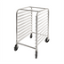 Thumbnail image #1 for 10-Tier Welded Aluminum Sheet Pan Rack Set with 5-Inch Swivel Casters
