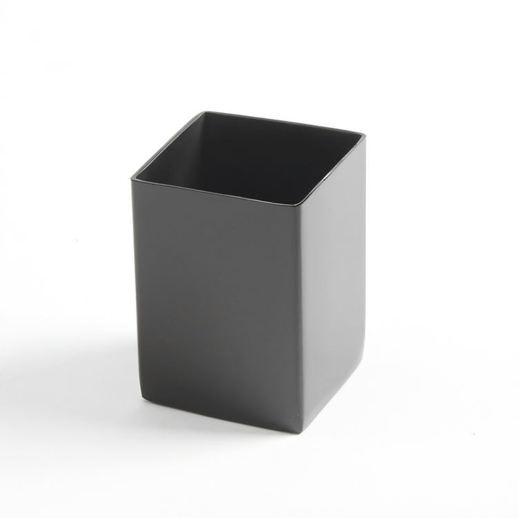 Product image #1 for American Metalcraft Black Stainless Steel Square Sugar Packet Holder