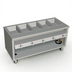 Thumbnail image #1 for Thurmaduke TEHF-74 5-Pan Mobile Electric Hot Food Unit with Open Base