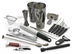Thumbnail image #2 for Barfly Deluxe 18-Piece Mixology Set, Gun Metal Black-Plated