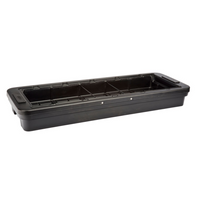 Cambro Versa 6-Foot Tabletop Cold Food Bar Base, Body/Basin Only, Black