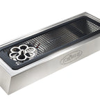 Thumbnail image #1 for Krowne Royal Series KR-LC2GF-TAP Countertop Liquid CO2 Glass Froster with Built-In LED Light, Drip Tray, and Stainless Steel Construction