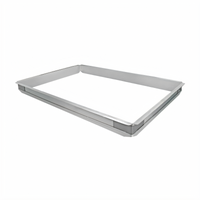 Aluminum Sheet Pan Extender for 1/2 Size Pans, 13 x 18 x 2 Inches