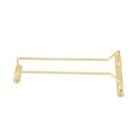 Winco 10-Inch Brass-Plated Wire Glass Hanger