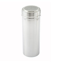 Winco 22 oz Stainless Steel Flour Dredge, Without Handle