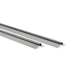 Thumbnail image #1 for Metro qwikTRAK BTS9NA HD Shelving Track Set, 9-Foot Run, Aluminum