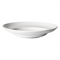Winco Specialty Mediterranean Porcelain Pasta Bowl, 22 oz, 12 Inch Diameter, White