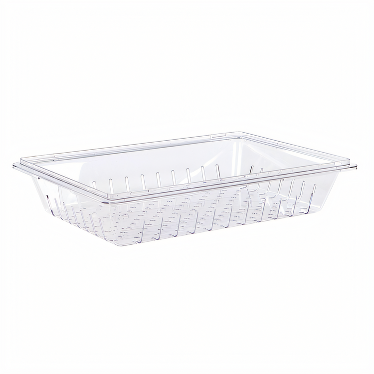 Product image #1 for StorPlus™ Clear Polycarbonate Full-Sheet Rectangular Colander, 26 x 18 x 5 Inches
