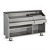 Thumbnail image #1 for FWE 72-Inch Conventional Single-Station Portable Bar with 60 lb Ice Bin and Casters