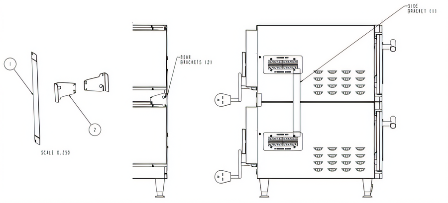 Product image #1 for Ovention OVNTN-STK-12 Steamer Parts & Accessories