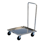 Thumbnail image #1 for Vollrath 97191 Replacement Chrome-Plated Handle for Square Stainless Rack Dolly