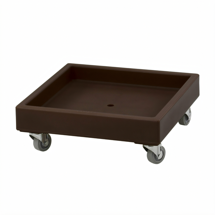Product image #2 for Cambro Camdolly 20 x 20 Dish Rack Dolly, Without Handle, 300 lb Capacity, Dark Brown