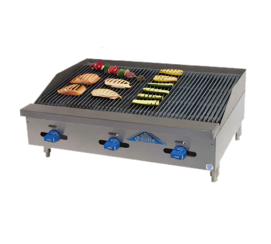 Product image #1 for Comstock-Castle Castle Series 36-Inch Countertop Gas Char-Broiler with Radiant Heat