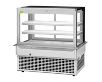 Turbo Air Drop-In Refrigerated Bakery Display Case, 61-3/4 Inch Wide, 21.8 Cu. Ft., Self-Contained, R-290