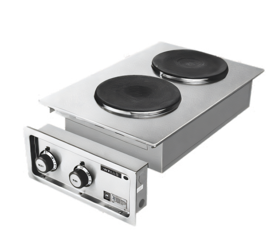 Product image #1 for Wells H-706 Built-In Electric Hotplate with Two 9-Inch Solid Cast Iron Elements