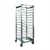 Thumbnail image #1 for Cres Cor Full-Height Open-Side Mobile Universal Angle Utility Rack, 13-Slide Aluminum