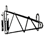 Thumbnail image #1 for Klinger's Trading SWALLMOUNT-CHROME Wall-Mount Bracket for Wire Shelves, Chrome Plated