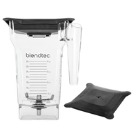 Blendtec FourSide 75 oz Tritan Blender Jar with Lid and Blade, 5-Pack