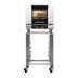 Thumbnail image #1 for Turbofan 24-Inch Half-Size Programmable Digital Electric Countertop Convection Oven, 3 Half-Size Sheet Pan Capacity