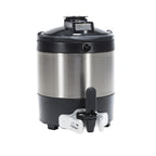 Thumbnail image #1 for BUNN ThermoFresh® 44000.0250 1 Gallon Portable Coffee Server with Mechanical Sight Gauge, Lever-Action Dispensing, Black