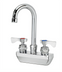 Thumbnail image #1 for Krowne Royal Series Splash-Mounted Commercial Faucet with 4-Inch Centers and 3-1/2-Inch Gooseneck Spout