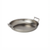Thumbnail image #1 for Hammered Stainless Steel Round Serving Pan with Handles, 144 oz., 15-Inch Diameter
