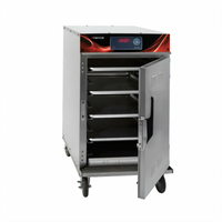 Cres Cor Mobile Half-Height Insulated Radiant Heated Holding Cabinet with Top-Mount Heater, 8 Pan Capacity