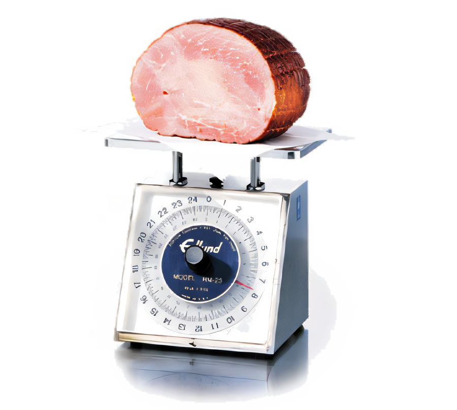 Product image #1 for Edlund RM-25 Stainless Steel 25 lb. Rotating Dial Portion Control Food Scale