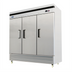 Thumbnail image #1 for Atosa 3-Section Bottom-Mount Reach-In Freezer with Solid Locking Doors