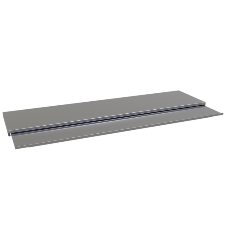 Product image #1 for Glastender IBCB-42 42-Inch Underbar Ice Bin Sliding Cover, Two-Piece Stainless Steel