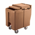 Thumbnail image #1 for Cambro SlidingLid™ 175 lb Mobile Ice Caddy with Sliding Lid, Coffee Beige