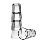Thumbnail image #1 for Anchor Hocking Foodservice Clarisse™ 90254 14 oz Rim-Tempered Stackable Beverage Glass, Clear