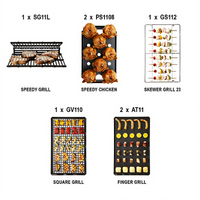 Lainox Multigrill Supermarket/Deli Chicken Grid Starter Pack Accessory Kit