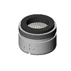 Thumbnail image #1 for T&S Brass B-0199-03-N05 Non-Aerated Spray Device, 0.5 GPM, 13/16" Diameter, 13/16"-27 UN Male Threads